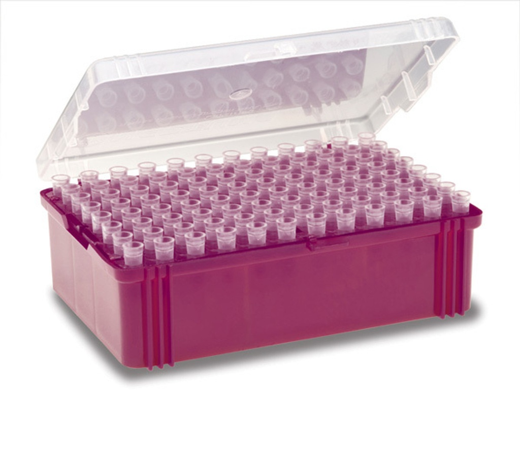 Neptune Filter Tips 100-1250 µL Universal Fit Racked, Low Retention, Pre-Sterilized - 8 Racks of 96 Tips/Rack