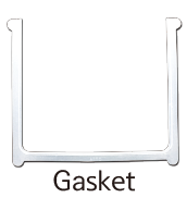 [0245-2398237] 1 mm Seal Gaskets 3/pk, RM