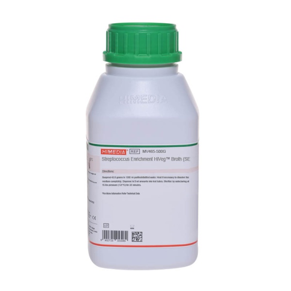 Streptococcus Enrichment HiVeg™ Broth (SE HiVeg™ Broth) - 500 grams