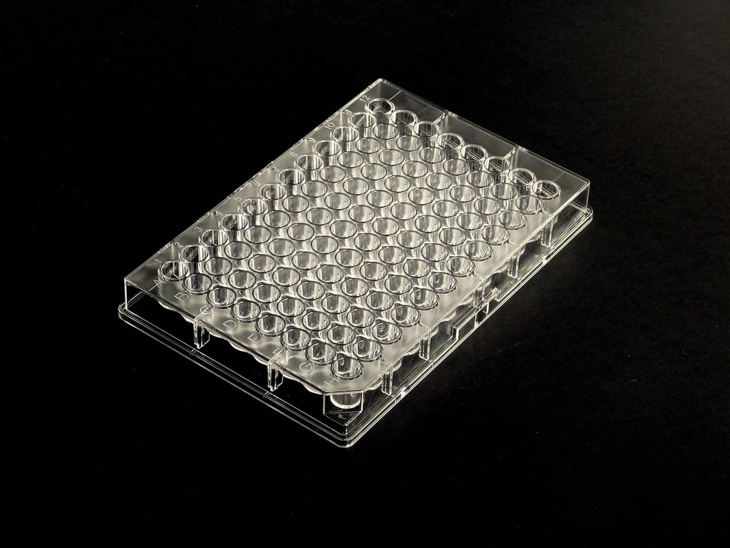 Medium Binding 96 Well Solid Plates, Clear - 50 plates