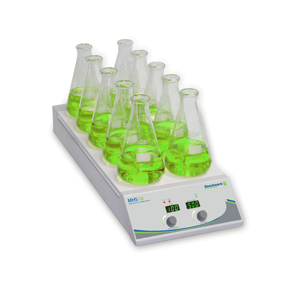 [0888-IPS7000-10] 10-position hotplate stirrer, digital with white ceramic top plate, 120V - 1 unit