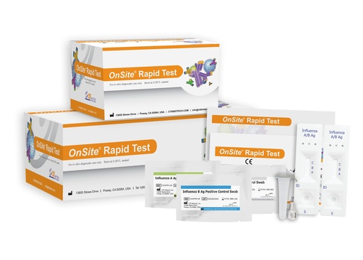 [0563-R0187C] Influenza A/B Ag Rapid Test CE - 20 tests/kit