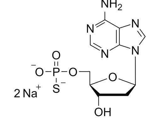 [1013-D003-05] 2'- Deoxyadenosine- 5'- O- monophosphorothioate (5'-dAMPS), sodium salt - 5uml (~1.7 mg)