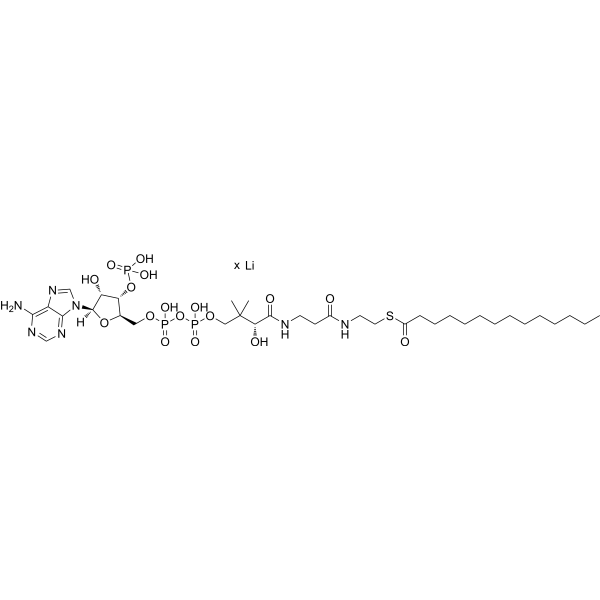 [0804-HY-126833A-5MG] Myristoyl coenzyme A Lithium salt (CAS# 187100-75-0) - 5 mg